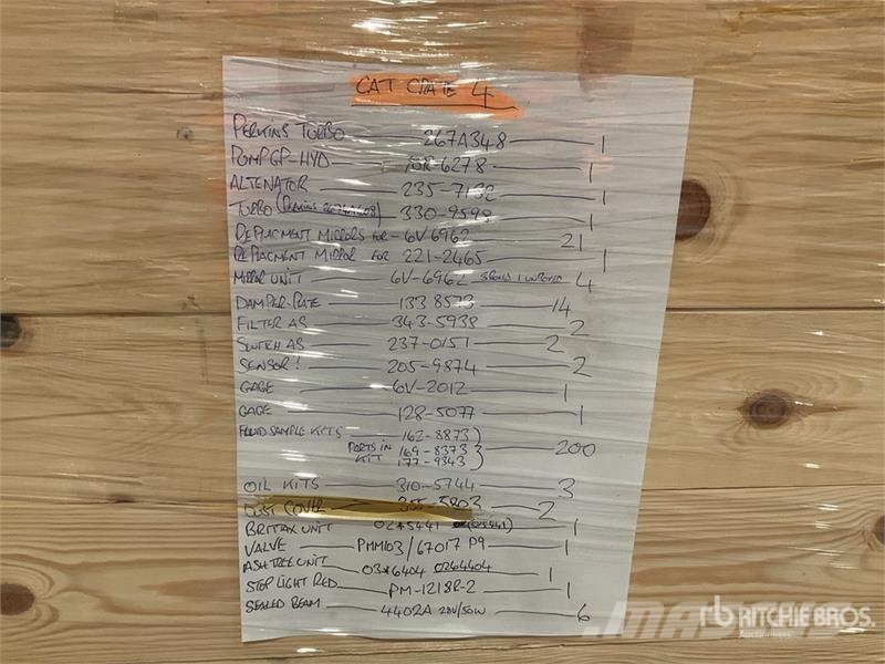  Quantity of (1) Pallets of Parts (Unused) Other components