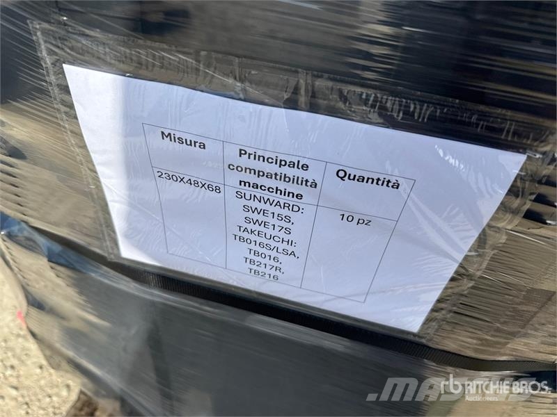 Quantity of (10) 230X48X68S Tracks (Unused) Други компоненти