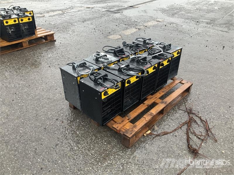 Quantity of (10) Elite EHFH240 Space Heater Dispositivi di riscaldamento / scongelamento
