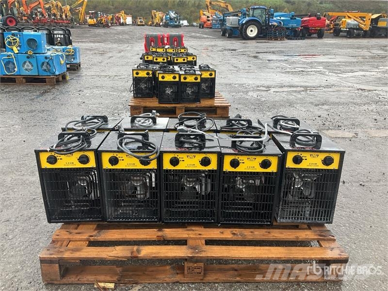Quantity of (10) Elite EHFH240 Space Heater Dispositivi di riscaldamento / scongelamento