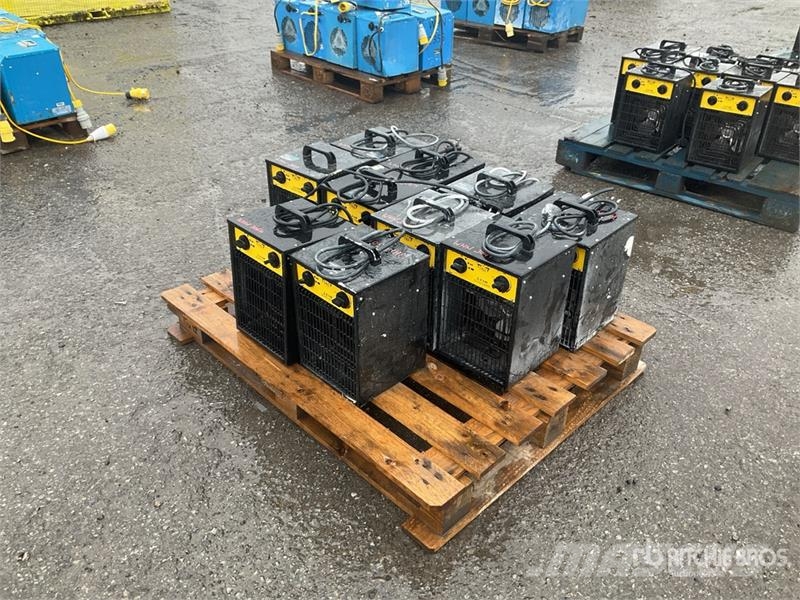 Quantity of (10) Elite EHFH240 Space Heater معدات التسخين والإذابة