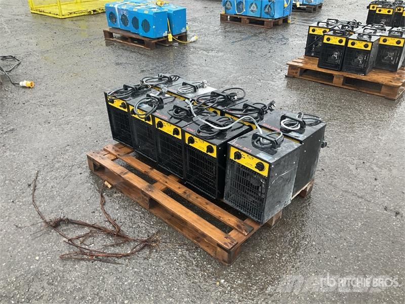 Quantity of (10) Elite EHFH240 Space Heater Dispositivi di riscaldamento / scongelamento