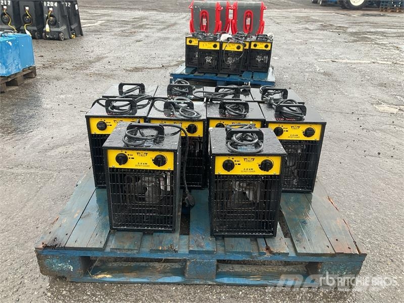 Quantity of (10) Elite EHFH240 Space Heater معدات التسخين والإذابة