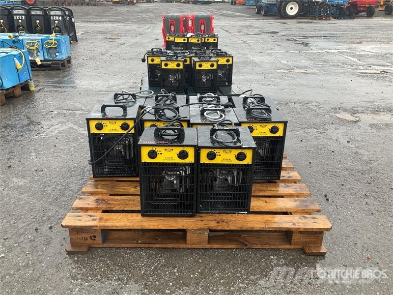 Quantity of (10) Elite EHFH240 Space Heater معدات التسخين والإذابة