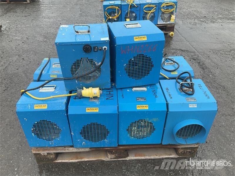  Quantity of (10) Space Heater معدات التسخين والإذابة