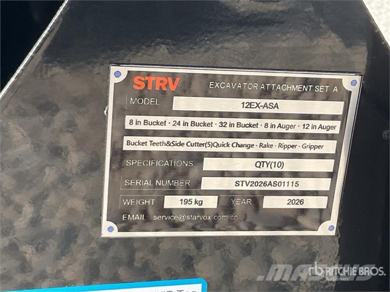  Quantity of (10)  STARVOX 12EX-ASA (Unused) مكونات أخرى