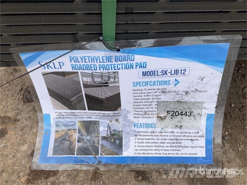  Quantity of (12)  SKLP SK-LJB12 Roadbed Protection معدات النقل - غير ذلك