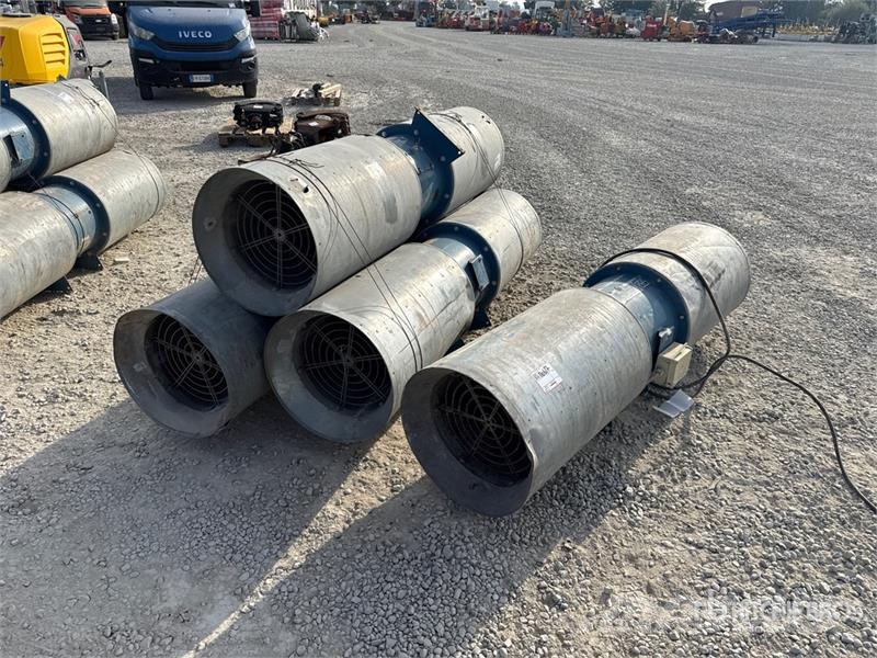 Quantity of (12) Ventilation Fan Diğer Yer Altı Ekipmanları