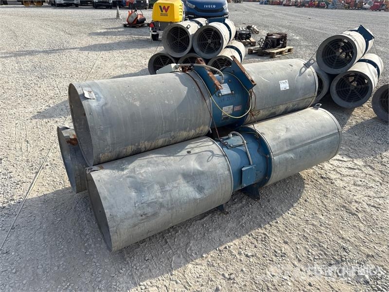 Quantity of (12) Ventilation Fan Diğer Yer Altı Ekipmanları