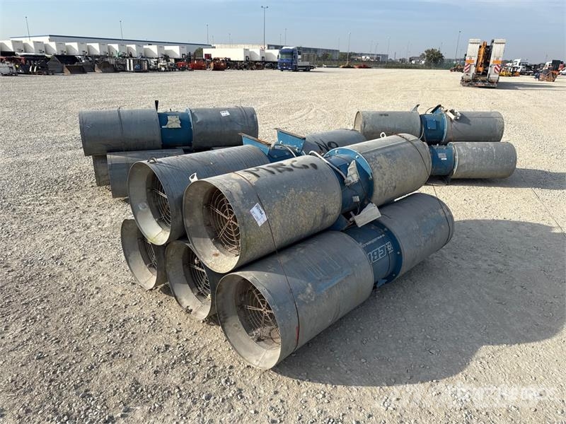 Quantity of (12) Ventilation Fan Diğer Yer Altı Ekipmanları