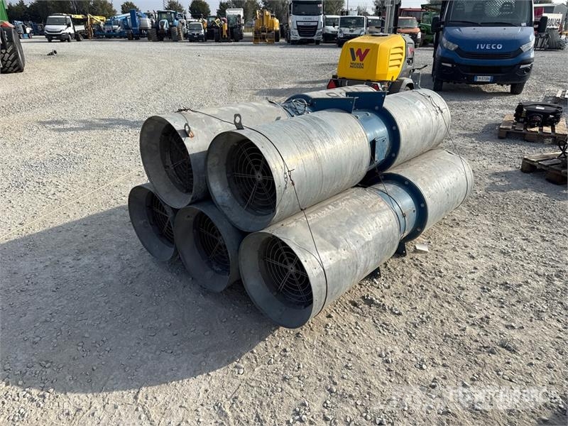 Quantity of (12) Ventilation Fan Diğer Yer Altı Ekipmanları