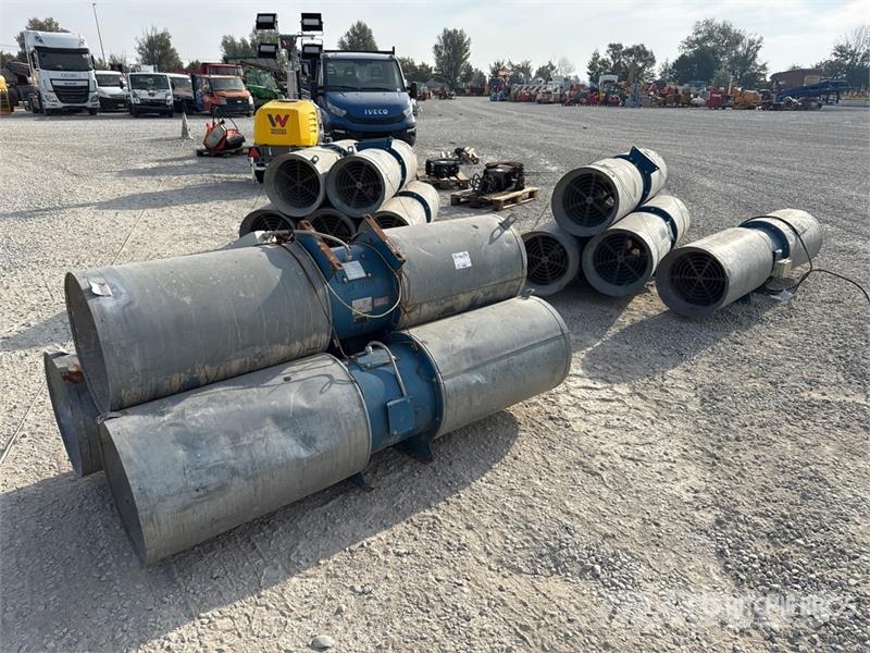 Quantity of (12) Ventilation Fan Diğer Yer Altı Ekipmanları