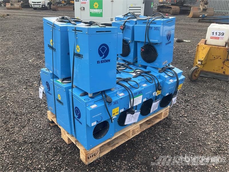  Quantity of (16) Space Heater Heating and thawing equipment