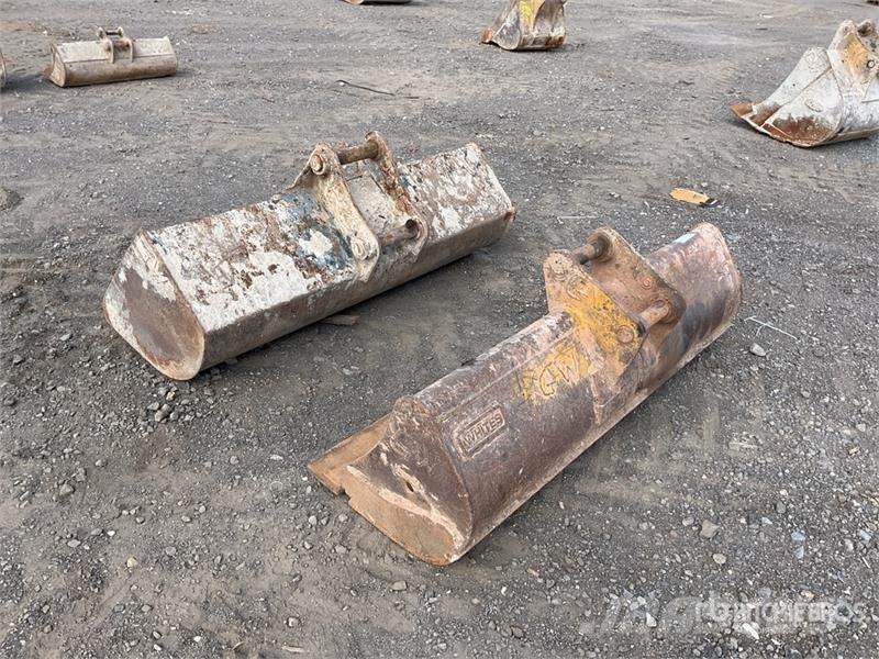  Quantity of (2) 1500 mm Cleanup Excavator Bucket Godet