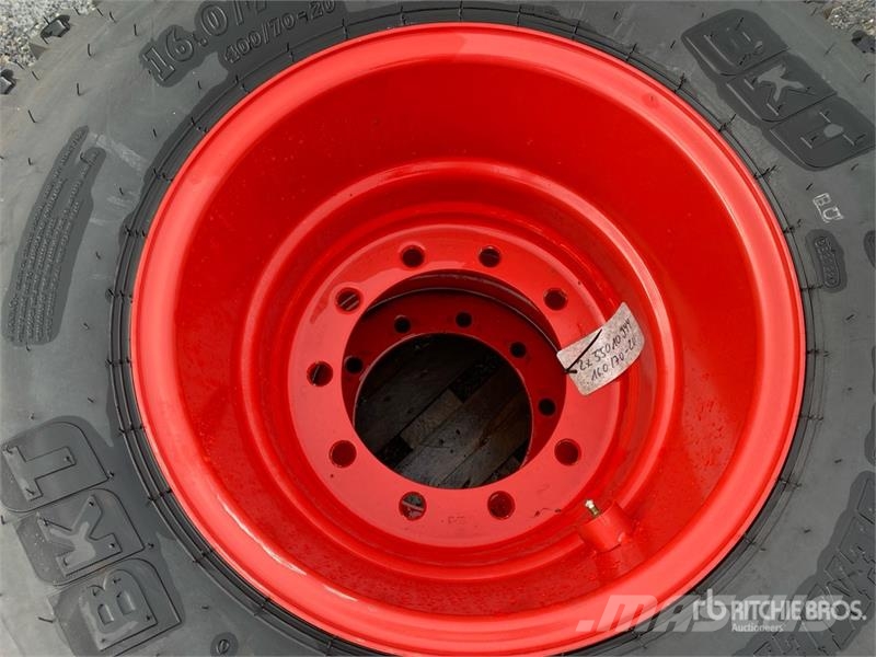  Quantity of (2) 16.0/70-20AW705 12PR Tires Gume, točkovi i felne