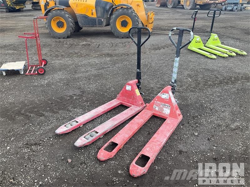 Quantity of (2) 2500 kg Pallet Jack Χειροκίνητο ανυψωτικό αμαξίδιο