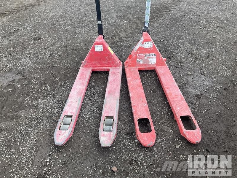 Quantity of (2) 2500 kg Pallet Jack Χειροκίνητο ανυψωτικό αμαξίδιο