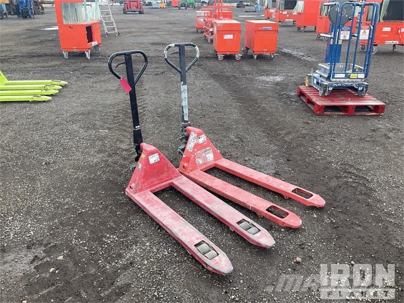 Quantity of (2) 2500 kg Pallet Jack Χειροκίνητο ανυψωτικό αμαξίδιο