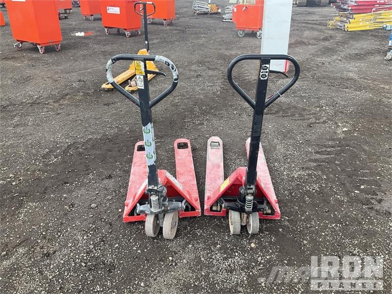 Quantity of (2) 2500 kg Pallet Jack Χειροκίνητο ανυψωτικό αμαξίδιο