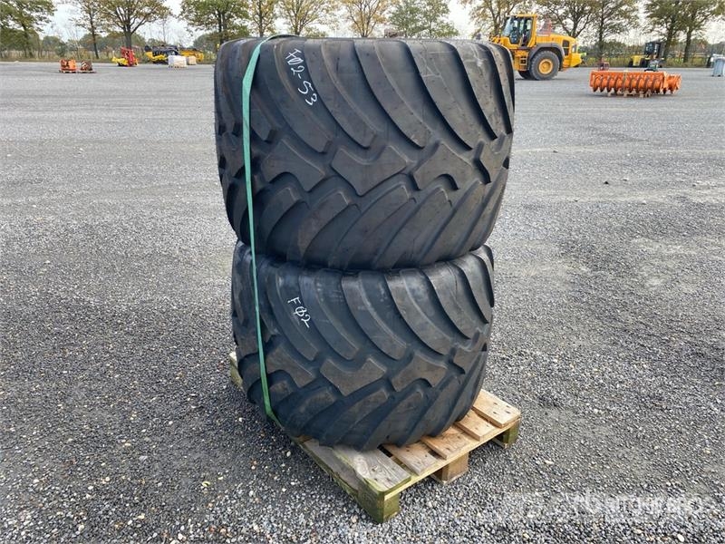 Quantity of (2) Alliance 710-40R22,5 Wheels الإطارات والعجلات والحافات