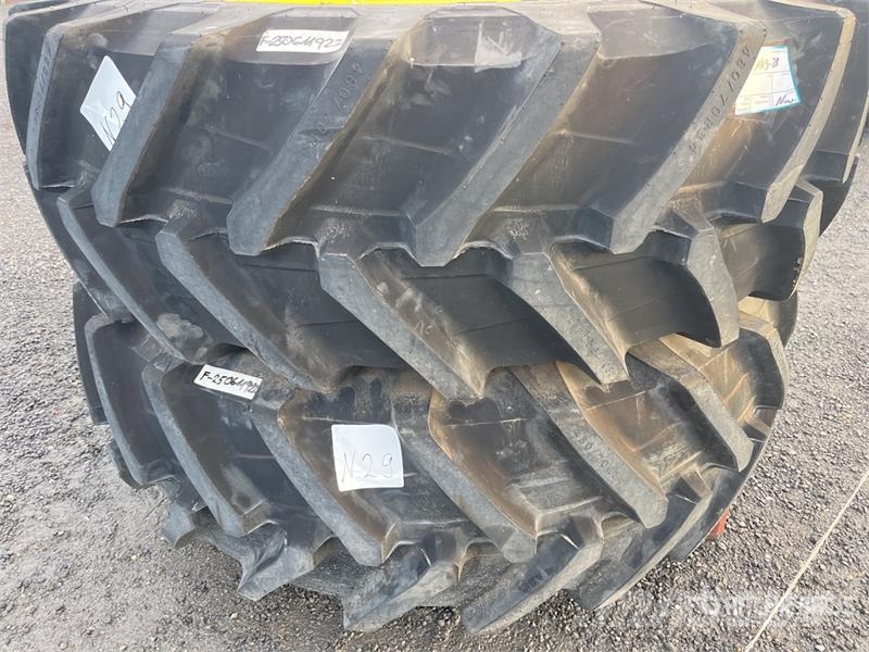  Quantity of (2) Armour 480/70R34 Wheels (Unused) Reifen