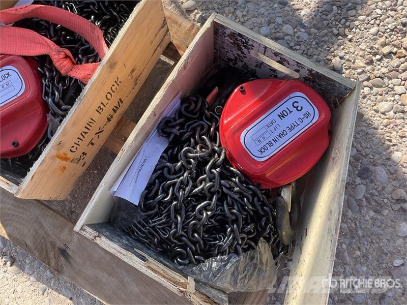 Quantity of (2) ARPH Hand Chain Hoist (Unused) Otros componentes