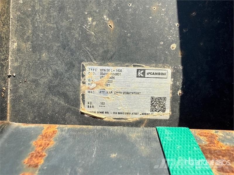  Quantity of (2) Cangini Cleanup Excavator Bucket دلاء