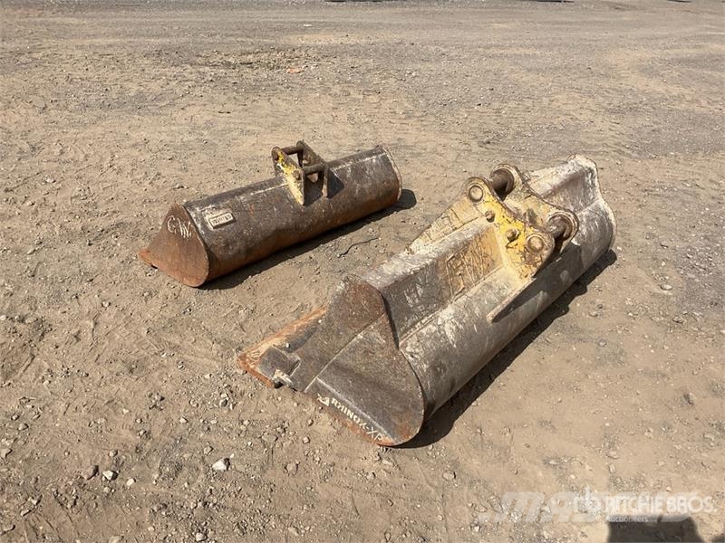 Quantity of (2) Cleanup 1200mm & 1500mm Excavator Godet