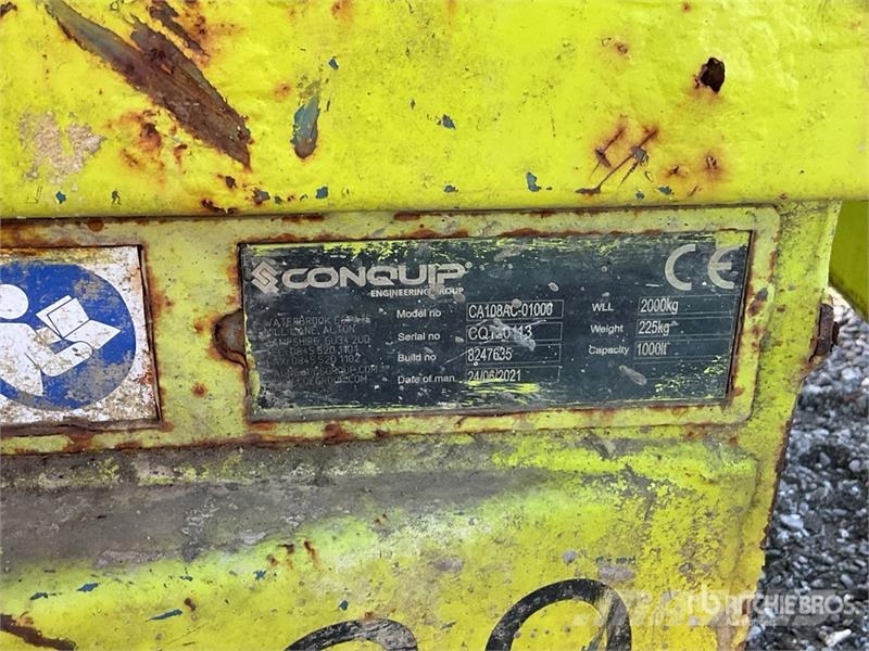 Quantity of (2) Conquip CA108-01000 Boat Skip Kraanade varuosad ja varustus