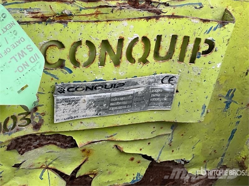 Quantity of (2) Conquip CA108-01000 Boat Skip Kraanade varuosad ja varustus