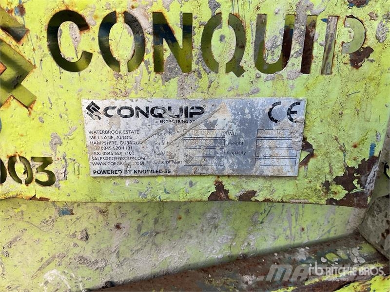 Quantity of (2) Conquip CA108-01000 Boat Skip Kraanade varuosad ja varustus