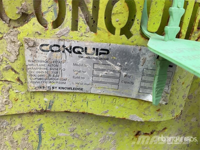 Quantity of (2) Conquip CA108-01000 Boat Skip Kraanade varuosad ja varustus