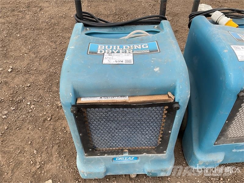 Quantity of (2) Dri-Eaz BD1000 Dehumidifier Other components