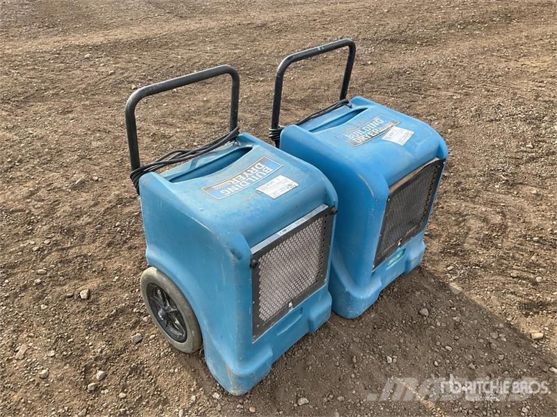 Quantity of (2) Dri-Eaz BD1000 Dehumidifier Other components