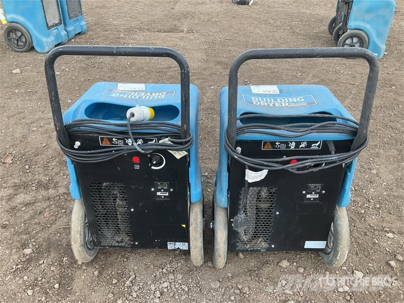 Quantity of (2) Dri-Eaz BD1000 Dehumidifier Other components