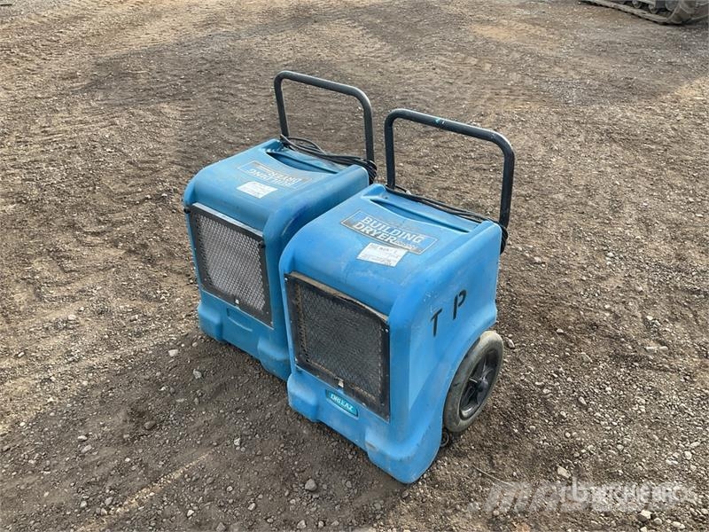 Quantity of (2) Dri-Eaz BD1000 Dehumidifier Other components