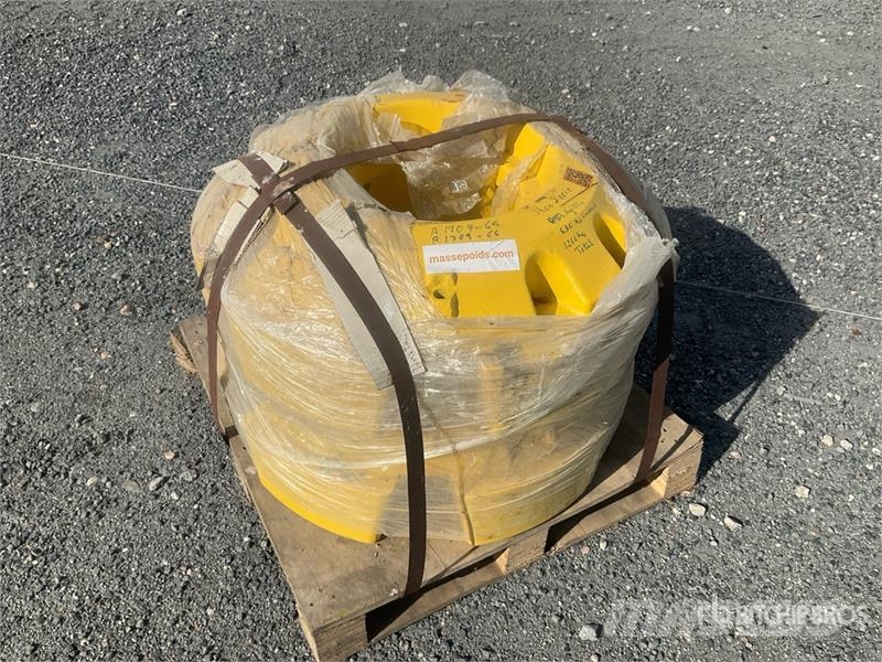 Quantity of (2) Massepoids COC RC 630 Kg Wheel Co Muut maatalouskoneet