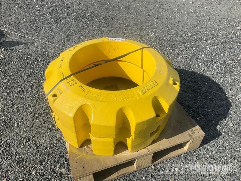 Quantity of (2) Massepoids COC RC 205 Kg Wheel Co Muut maatalouskoneet