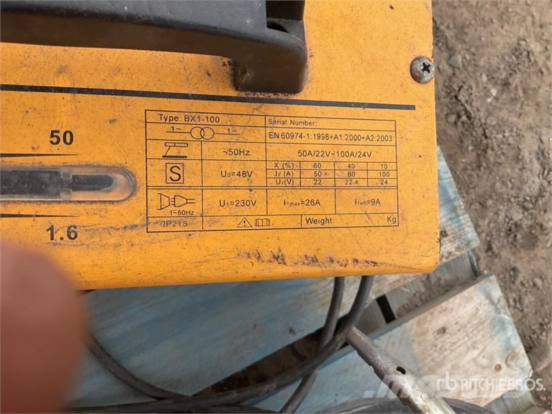Quantity of (2) Mobile Electric Welder Welding machines