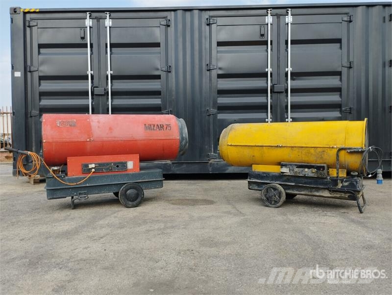  Quantity of (2) Portable Diesel-Fired Space Heater Оборудване за отопление и размразяване