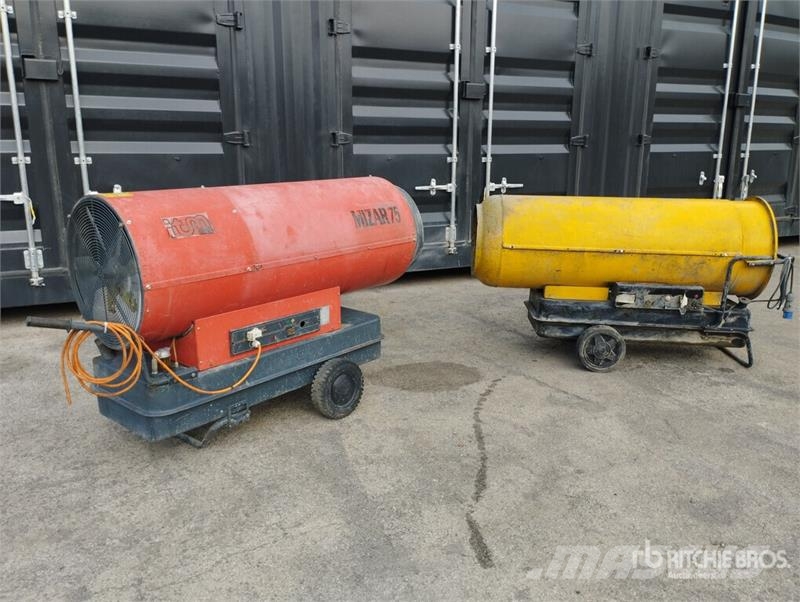  Quantity of (2) Portable Diesel-Fired Space Heater Оборудване за отопление и размразяване