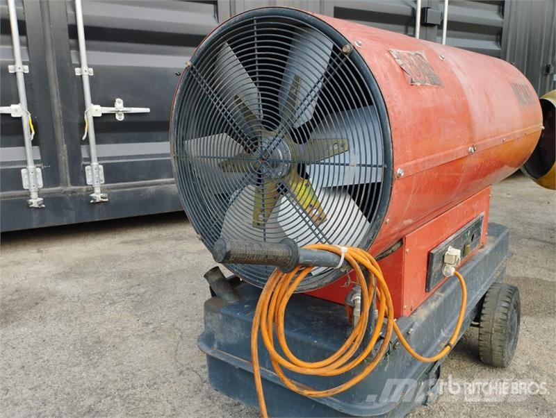  Quantity of (2) Portable Diesel-Fired Space Heater Оборудване за отопление и размразяване