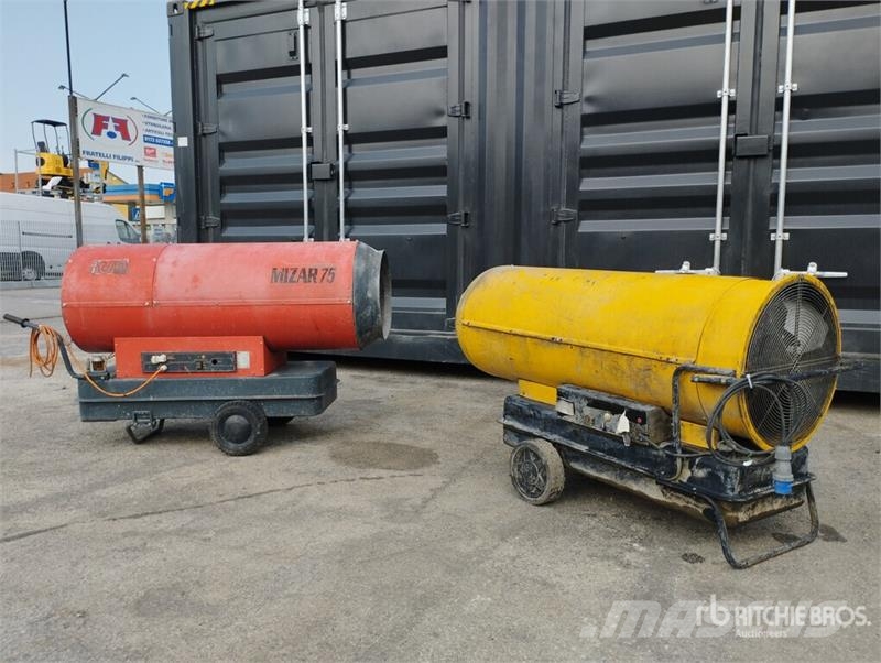  Quantity of (2) Portable Diesel-Fired Space Heater Оборудване за отопление и размразяване