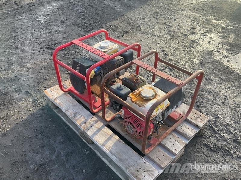 Quantity of (2) Skid-Mounted Generator Set Dieselgeneratorer