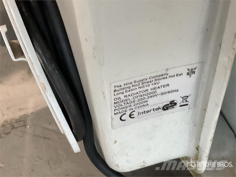 Quantity of (2) Space Heater Heating and thawing equipment