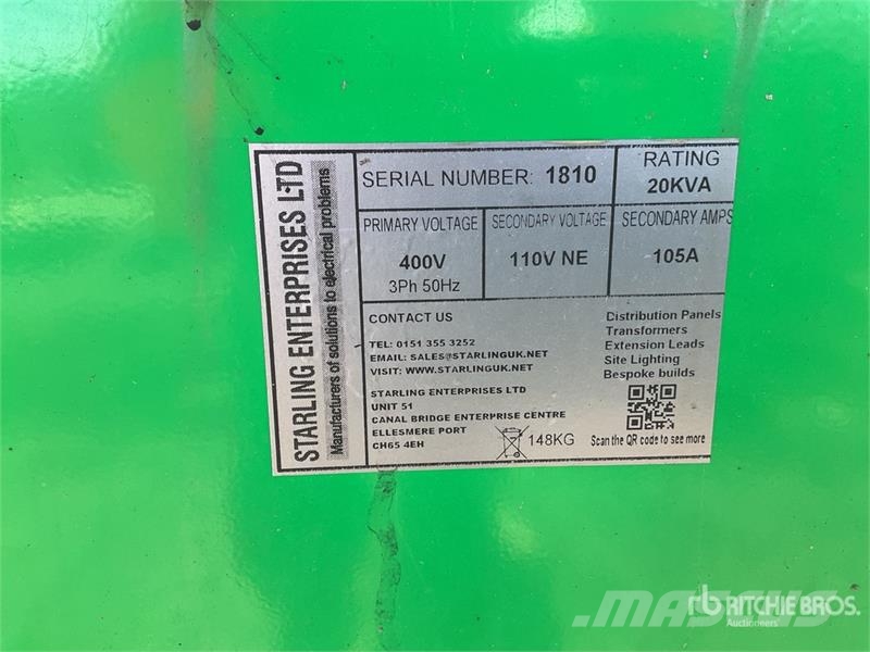 Quantity of (2) starling Transformer Other