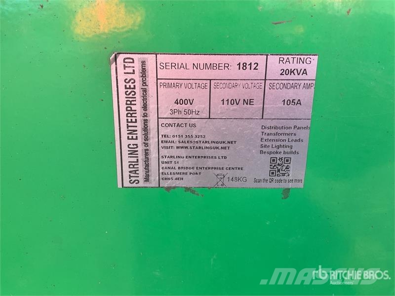  Quantity of (2) starling Transformer Other