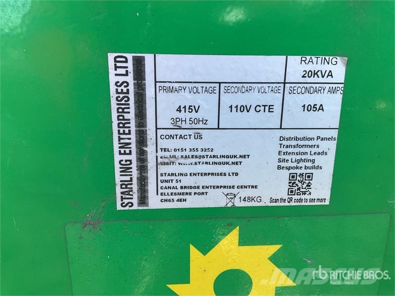 Quantity of (2) starling Transformer Other