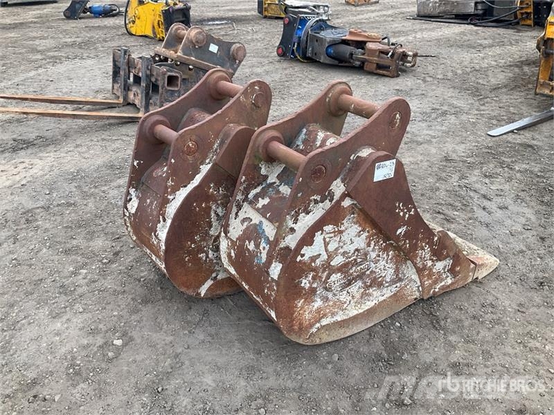  Quantity of (2) Strickland 600 mm Digging Excavato Buckets