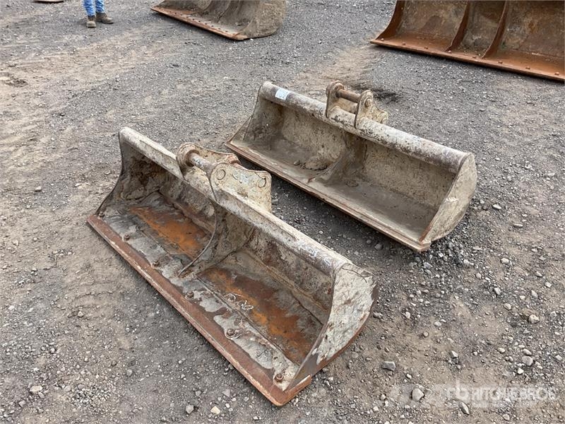  Quantity of (2) Strickland 1500 mm Cleanup Excavat Godet